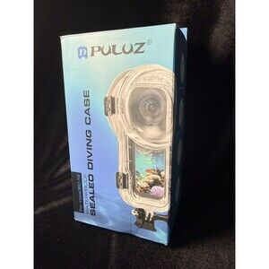 Invisible Dive Case For Insta360 X5 Waterproof to 196 ft Camera New Open Box